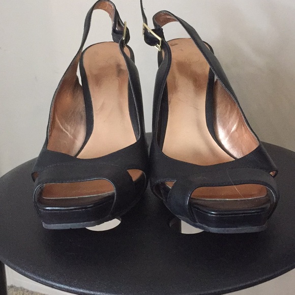 Jessica Simpson Leather Heels - Picture 4 of 5